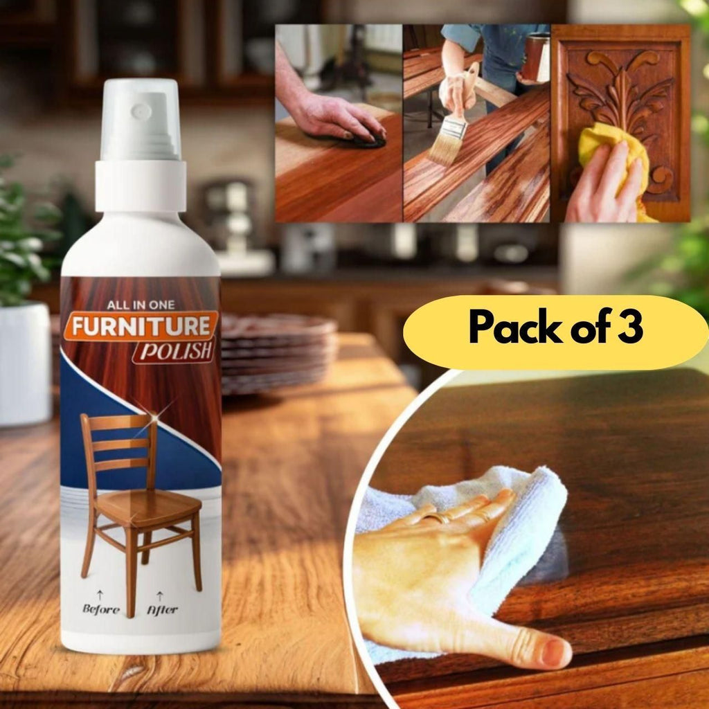 All-In-One Furniture Polish (Pack of 3)