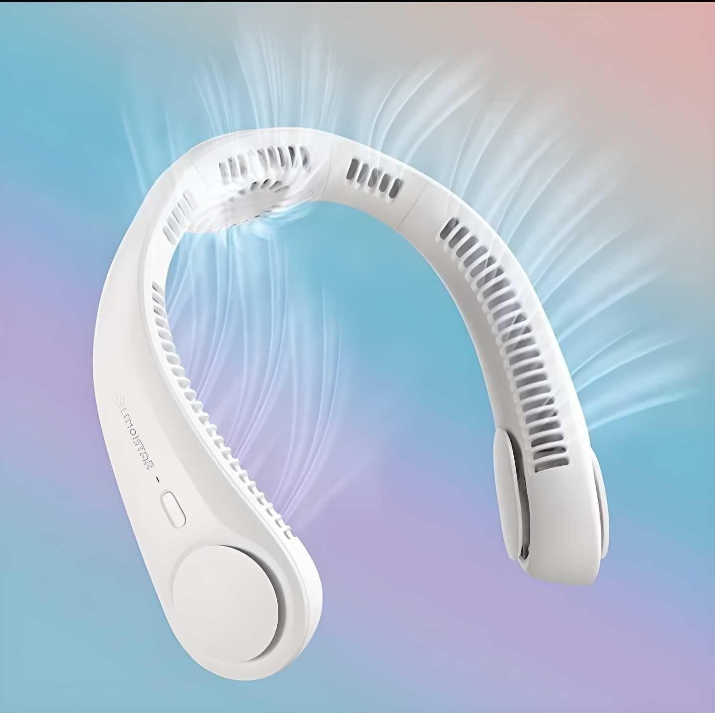 CoolBreeze Neck Fan – Hands-free cooling anywhere.