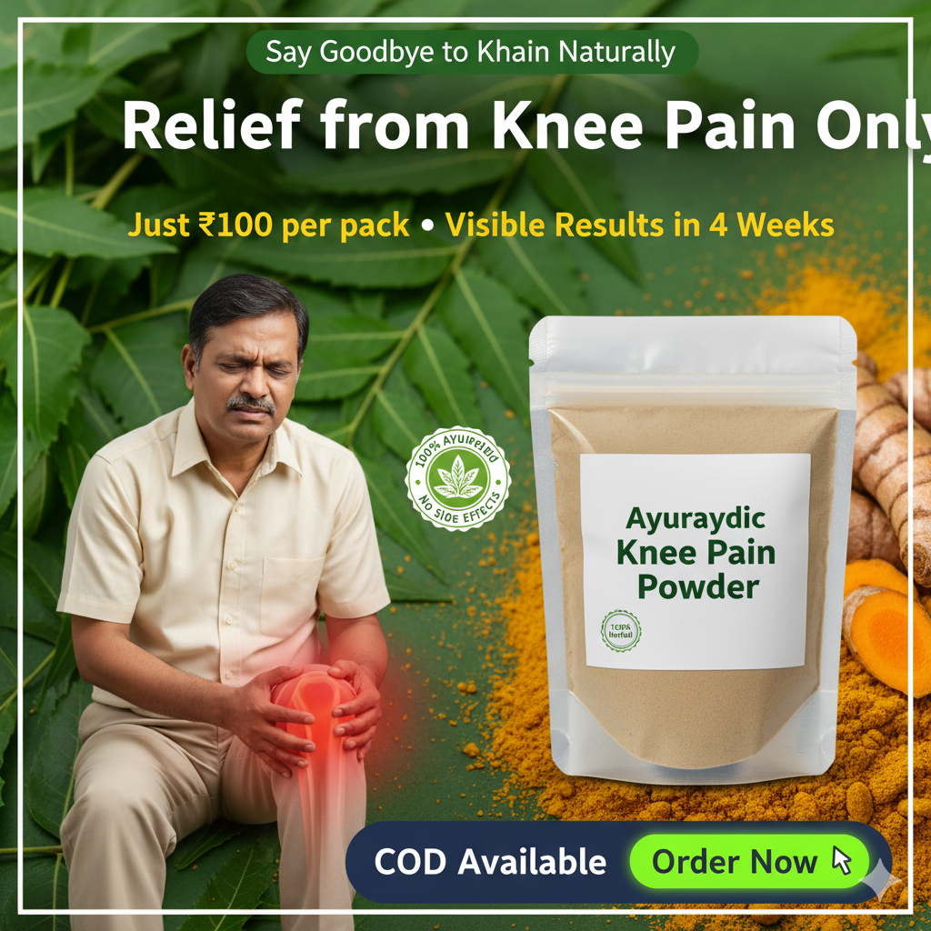 Ayurvedic Knee Pain Relief Powder pace of (1 week)