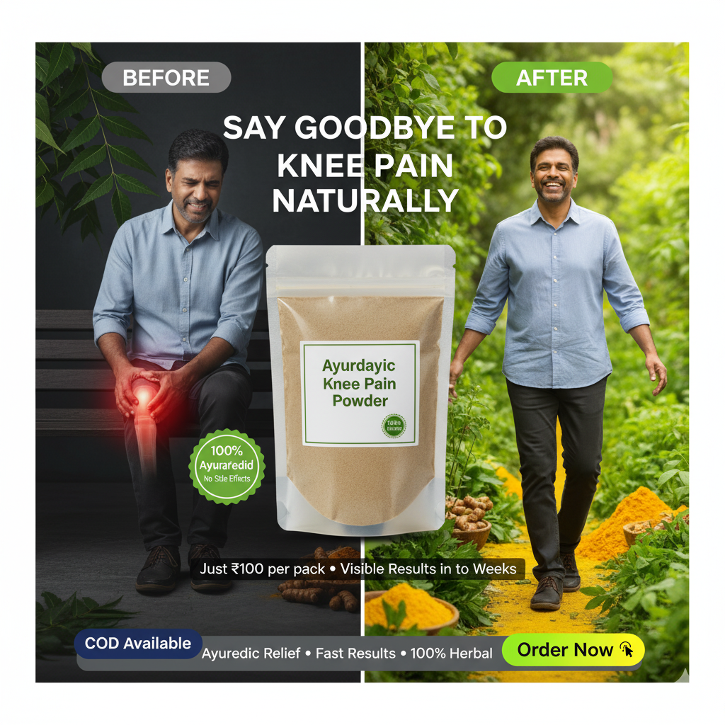 Ayurvedic Knee Pain Relief Powder pace of (1 week)